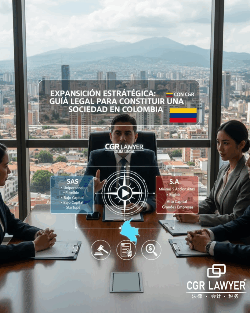 战略扩张cgr-lawyer-提供的哥伦比亚公司设立法律指南