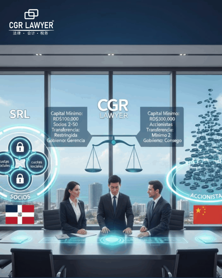 法律结构多米尼加共和国法律中-srl-与-s-a-的关键区别与-cgr-lawyer-律师事务所同行